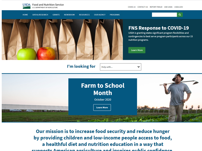 USDA Food and Nutrition Service