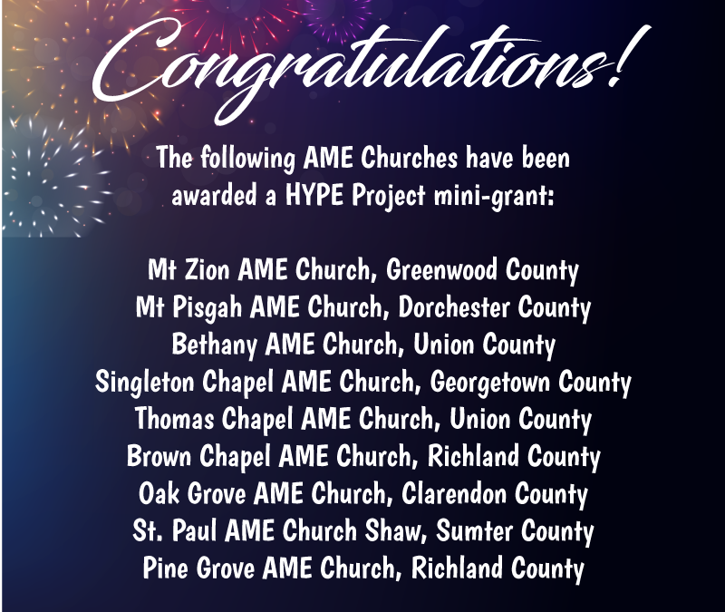 9 AME churches get funded for The HYPE Project