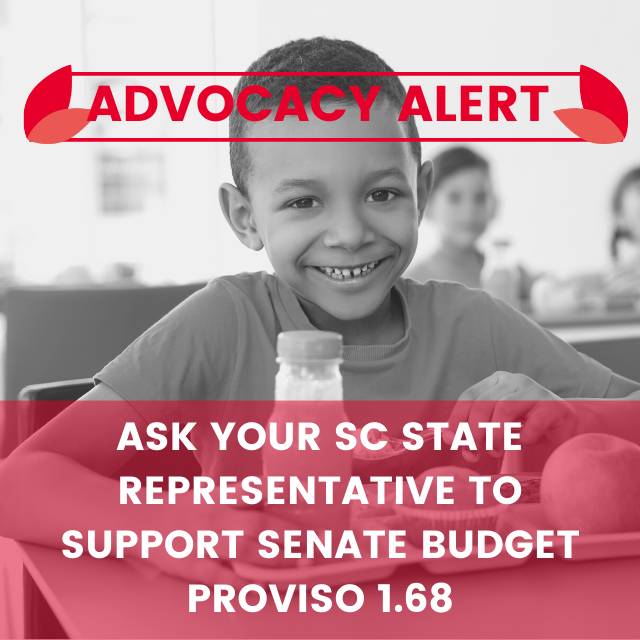 Ask your SC State Representative to support senate budget proviso 1.68