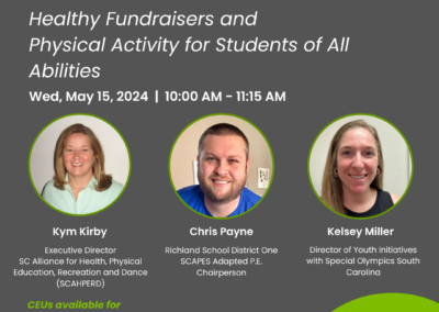 Healthy Fundraisers and Physical Activity for Students of All Abilities