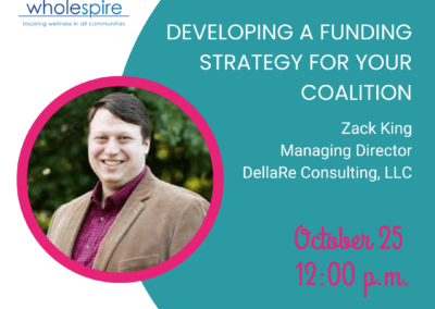 Developing a Funding Strategy for Your Coalition