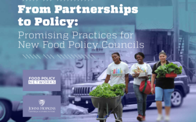 From Partnerships to Policy: Promising Practices for New Food Policy Councils