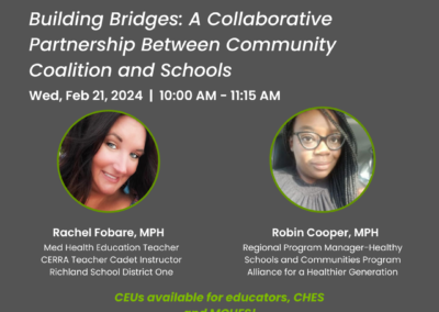 Building Bridges: A Collaborative Partnership Between Community Coalition and Schools