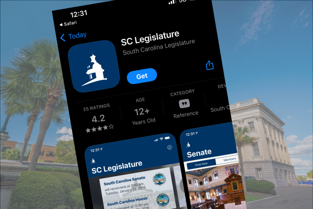 SC State House bill tracking app