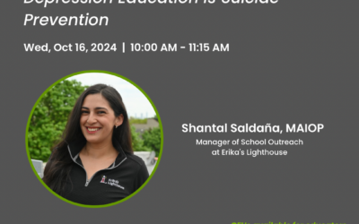 Depression Education is Suicide Prevention 