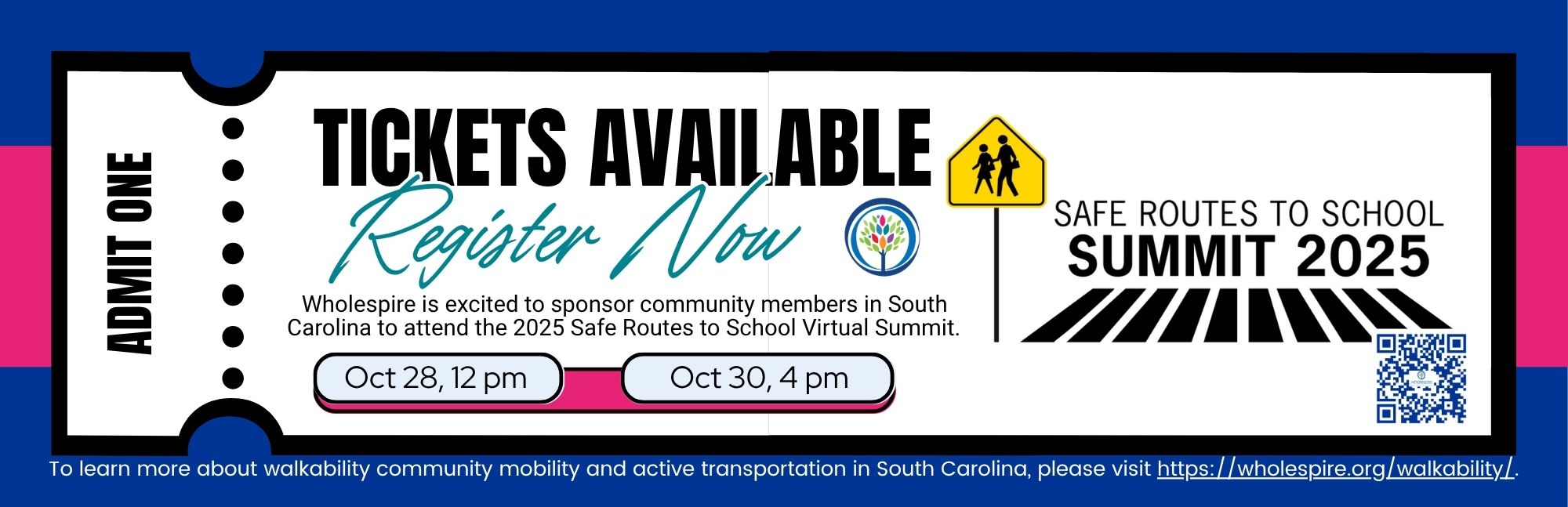 Wholespire Safe Route Ticket